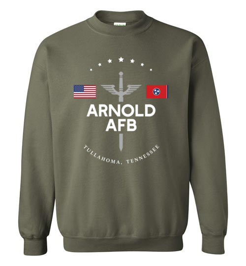 Arnold AFB - Men's/Unisex Crewneck Sweatshirt-Wandering I Store