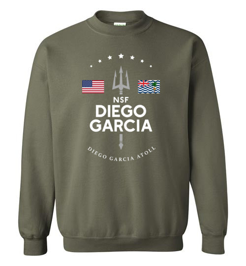 Load image into Gallery viewer, NSF Diego Garcia - Men&#39;s/Unisex Crewneck Sweatshirt-Wandering I Store

