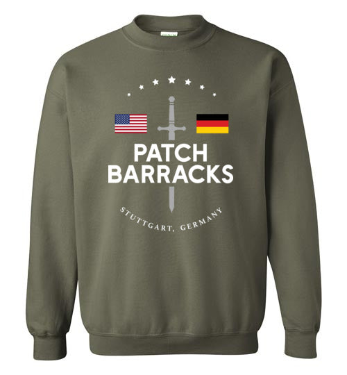 Load image into Gallery viewer, Patch Barracks - Men&#39;s/Unisex Crewneck Sweatshirt-Wandering I Store
