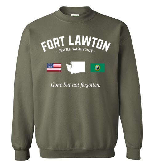 Fort Lawton "GBNF" - Men's/Unisex Crewneck Sweatshirt-Wandering I Store
