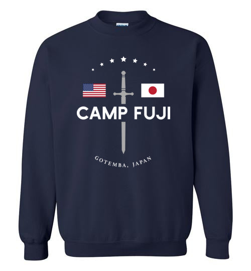 Load image into Gallery viewer, Camp Fuji - Men&#39;s/Unisex Crewneck Sweatshirt-Wandering I Store
