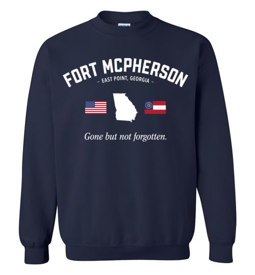 Fort McPherson "GBNF" - Men's/Unisex Crewneck Sweatshirt-Wandering I Store