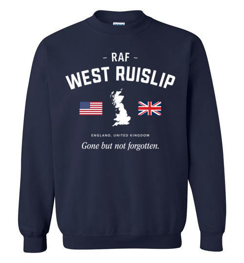 RAF West Ruislip "GBNF" - Men's/Unisex Crewneck Sweatshirt-Wandering I Store