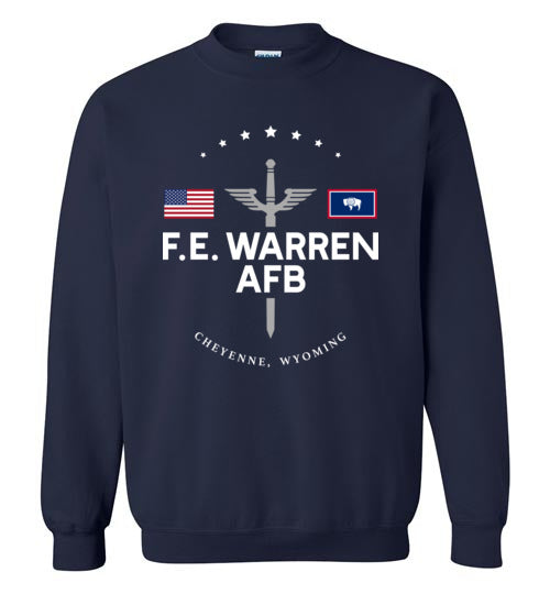 Load image into Gallery viewer, F. E. Warren AFB - Men&#39;s/Unisex Crewneck Sweatshirt-Wandering I Store
