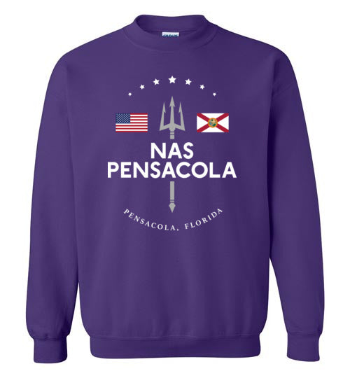 Load image into Gallery viewer, NAS Pensacola - Men&#39;s/Unisex Crewneck Sweatshirt-Wandering I Store

