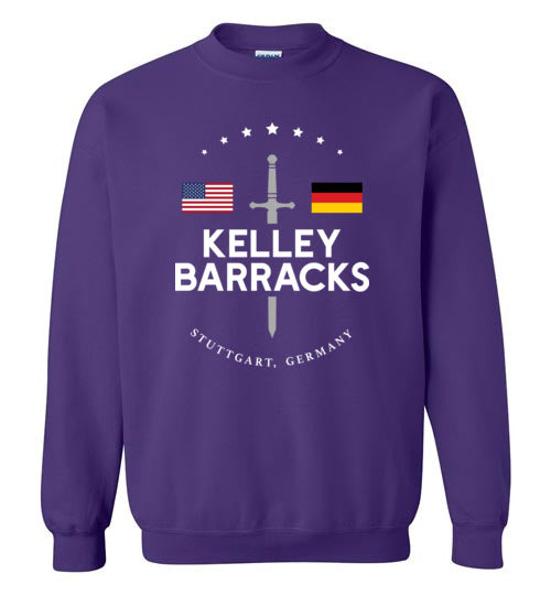 Kelley Barracks (Stuttgart) - Men's/Unisex Crewneck Sweatshirt-Wandering I Store