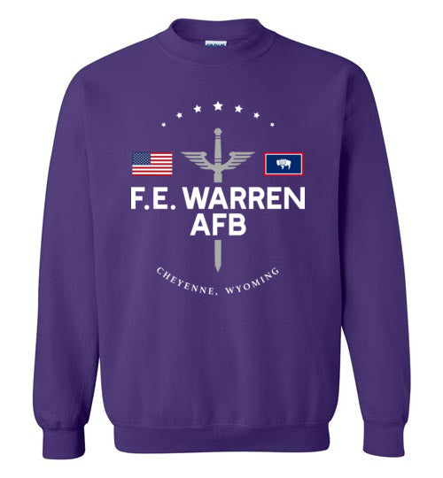 F. E. Warren AFB - Men's/Unisex Crewneck Sweatshirt-Wandering I Store