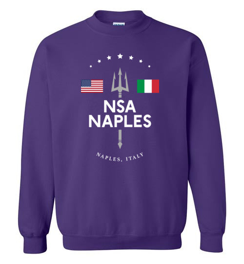 Load image into Gallery viewer, NSA Naples - Men&#39;s/Unisex Crewneck Sweatshirt-Wandering I Store
