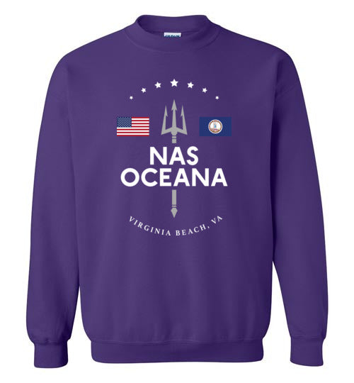 Load image into Gallery viewer, NAS Oceana - Men&#39;s/Unisex Crewneck Sweatshirt-Wandering I Store
