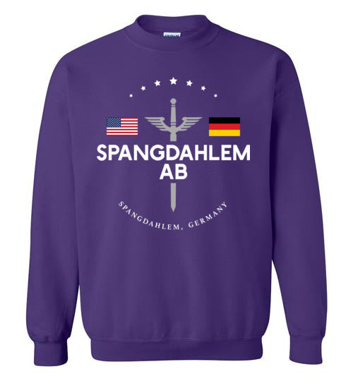 Spangdahlem AB - Men's/Unisex Crewneck Sweatshirt-Wandering I Store