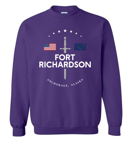 Load image into Gallery viewer, Fort Richardson - Men&#39;s/Unisex Crewneck Sweatshirt-Wandering I Store
