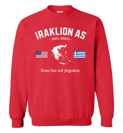 Iraklion AS "GBNF" - Men's/Unisex Crewneck Sweatshirt-Wandering I Store