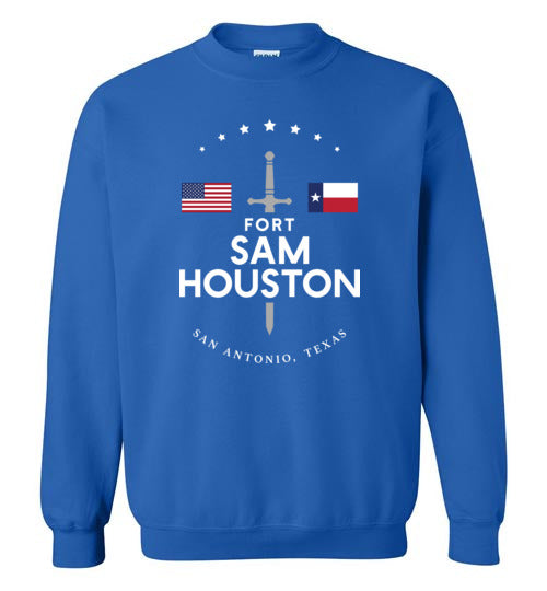 Load image into Gallery viewer, Fort Sam Houston - Men&#39;s/Unisex Crewneck Sweatshirt-Wandering I Store
