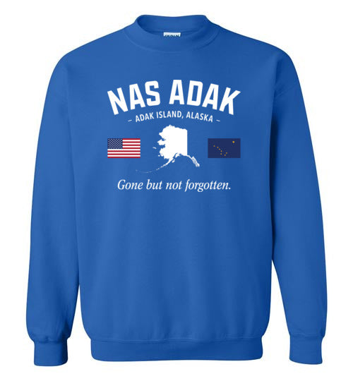 NAS Adak "GBNF" - Men's/Unisex Crewneck Sweatshirt-Wandering I Store