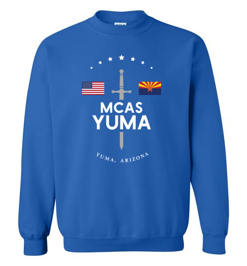 MCAS Yuma - Men's/Unisex Crewneck Sweatshirt-Wandering I Store