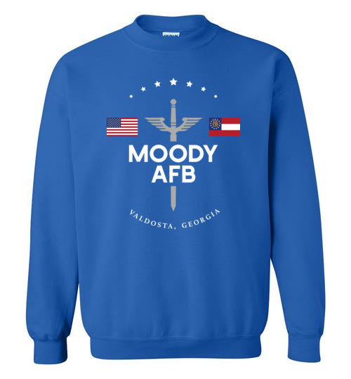 Load image into Gallery viewer, Moody AFB - Men&#39;s/Unisex Crewneck Sweatshirt-Wandering I Store
