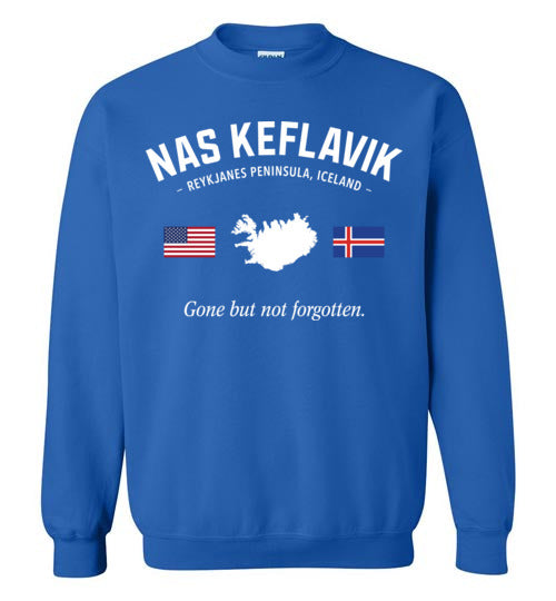 NAS Keflavik "GBNF" - Men's/Unisex Crewneck Sweatshirt-Wandering I Store