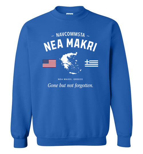 NAVCOMMSTA Nea Makri "GBNF" - Men's/Unisex Crewneck Sweatshirt-Wandering I Store
