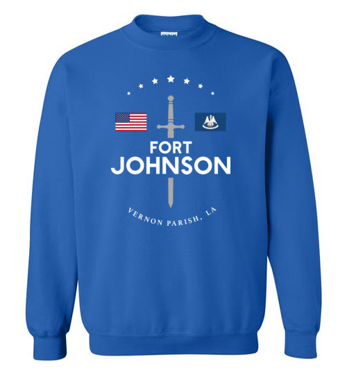 Fort Johnson - Men's/Unisex Crewneck Sweatshirt-Wandering I Store