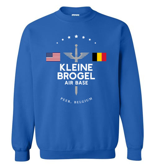 Load image into Gallery viewer, Kleine Brogel AB - Men&#39;s/Unisex Crewneck Sweatshirt-Wandering I Store
