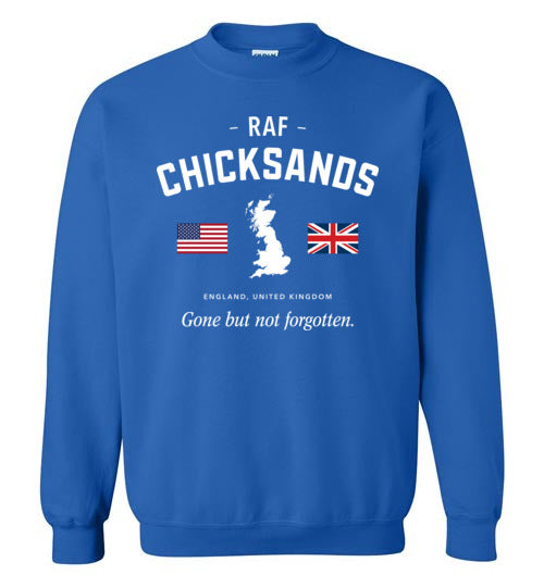 RAF Chicksands "GBNF" - Men's/Unisex Crewneck Sweatshirt-Wandering I Store