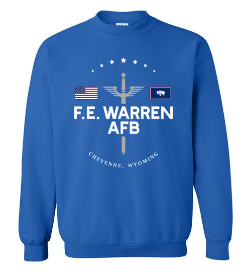 F. E. Warren AFB - Men's/Unisex Crewneck Sweatshirt-Wandering I Store