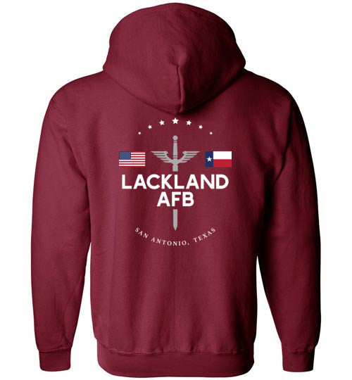 Load image into Gallery viewer, Lackland AFB &quot;GBNF&quot; - Men&#39;s/Unisex Zip-Up Hoodie-Wandering I Store
