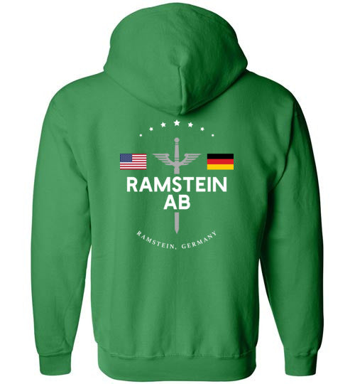 Load image into Gallery viewer, Ramstein AB &quot;GBNF&quot; - Men&#39;s/Unisex Zip-Up Hoodie-Wandering I Store
