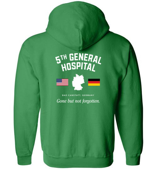 Load image into Gallery viewer, 5th General Hospital &quot;GBNF&quot; - Men&#39;s/Unisex Zip-Up Hoodie-Wandering I Store
