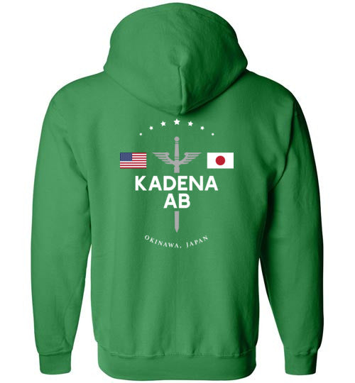 Kadena AB - Men's/Unisex Zip-Up Hoodie-Wandering I Store