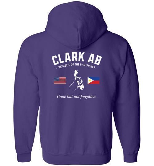 Clark AB "GBNF" - Men's/Unisex Zip-Up Hoodie-Wandering I Store