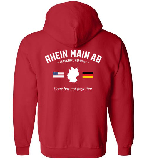 Load image into Gallery viewer, Rhein Main AB &quot;GBNF&quot; - Men&#39;s/Unisex Zip-Up Hoodie-Wandering I Store
