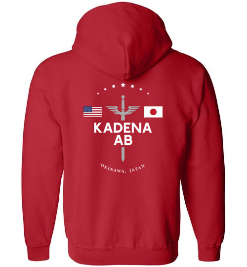 Kadena AB - Men's/Unisex Zip-Up Hoodie-Wandering I Store