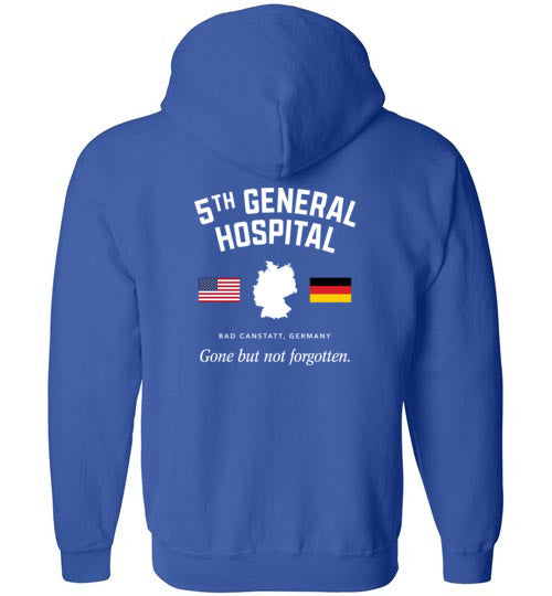 Load image into Gallery viewer, 5th General Hospital &quot;GBNF&quot; - Men&#39;s/Unisex Zip-Up Hoodie-Wandering I Store
