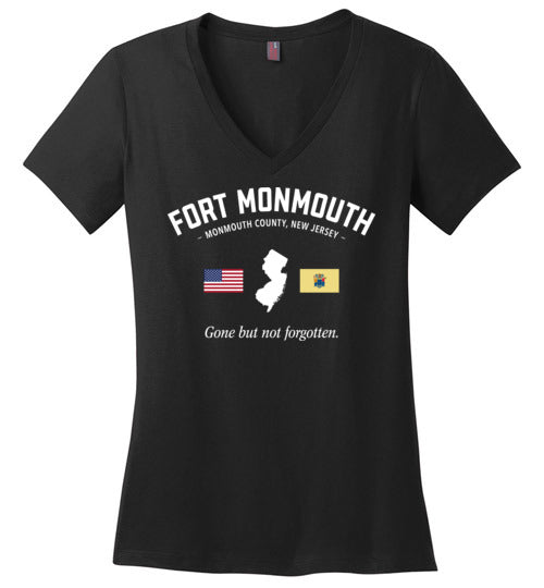 Fort Monmouth "GBNF" - Women's V-Neck T-Shirt-Wandering I Store