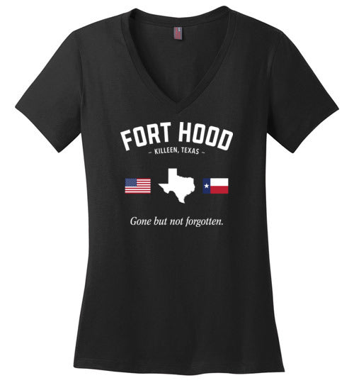 Fort Hood "GBNF" - Women's V-Neck T-Shirt-Wandering I Store