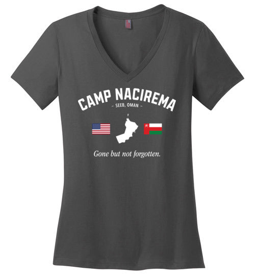 Camp Nacirema "GBNF" - Women's V-Neck T-Shirt-Wandering I Store