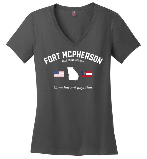 Fort McPherson "GBNF" - Women's V-Neck T-Shirt-Wandering I Store