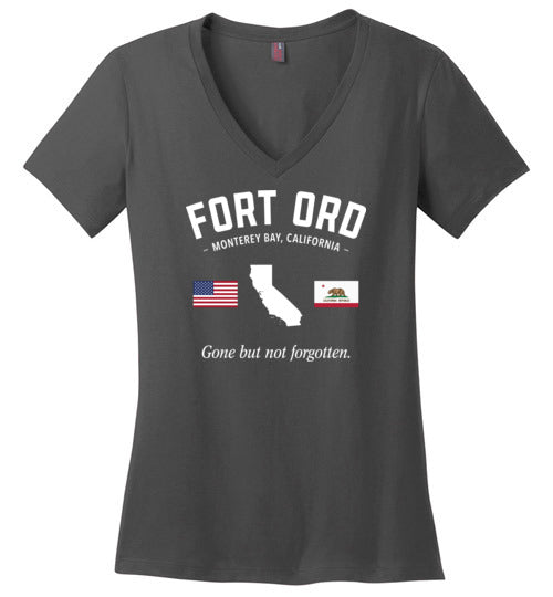 Fort Ord "GBNF" - Women's V-Neck T-Shirt-Wandering I Store