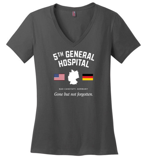 5th General Hospital "GBNF" - Women's V-Neck T-Shirt-Wandering I Store