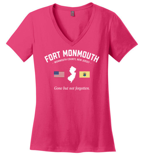 Load image into Gallery viewer, Fort Monmouth &quot;GBNF&quot; - Women&#39;s V-Neck T-Shirt-Wandering I Store

