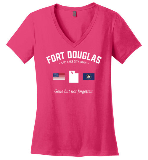 Load image into Gallery viewer, Fort Douglas &quot;GBNF&quot; - Women&#39;s V-Neck T-Shirt-Wandering I Store
