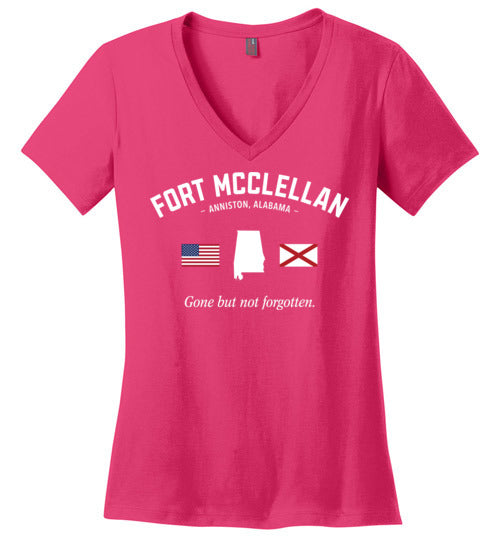 Fort McClellan "GBNF" - Women's V-Neck T-Shirt-Wandering I Store