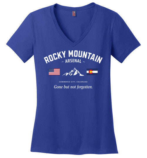 Load image into Gallery viewer, Rocky Mountain Arsenal &quot;GBNF&quot; - Women&#39;s V-Neck T-Shirt-Wandering I Store
