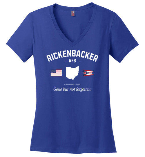Rickenbacker AFB "GBNF" - Women's V-Neck T-Shirt-Wandering I Store