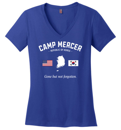 Camp Mercer "GBNF" - Women's V-Neck T-Shirt-Wandering I Store