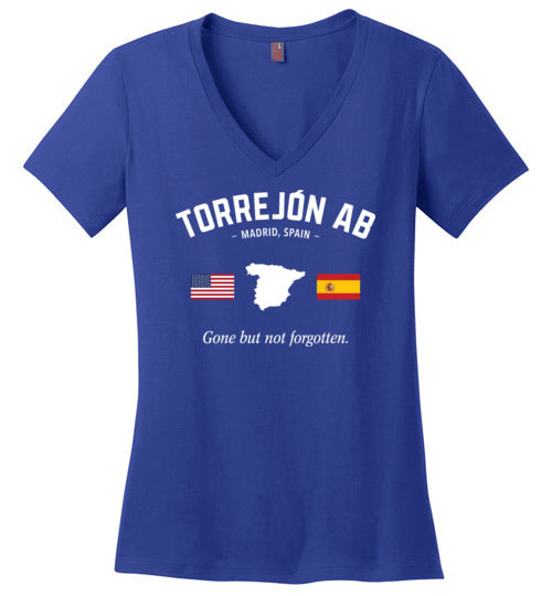 Torrejon AB "GBNF" - Women's V-Neck T-Shirt-Wandering I Store
