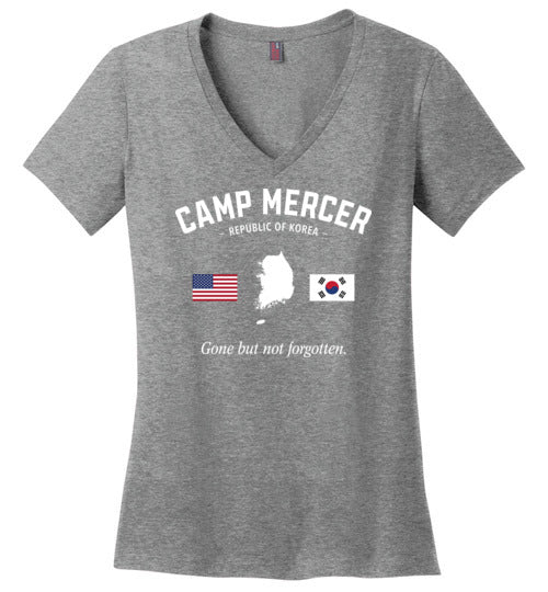 Camp Mercer "GBNF" - Women's V-Neck T-Shirt-Wandering I Store
