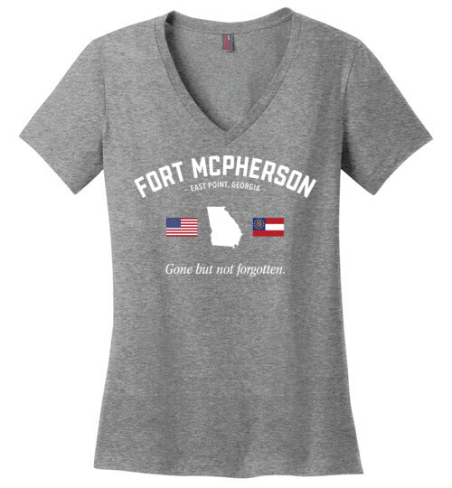 Load image into Gallery viewer, Fort McPherson &quot;GBNF&quot; - Women&#39;s V-Neck T-Shirt-Wandering I Store
