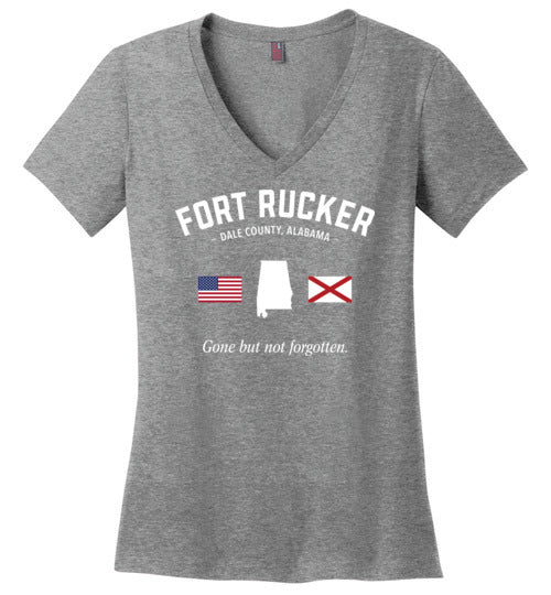 Fort Rucker "GBNF" - Women's V-Neck T-Shirt-Wandering I Store